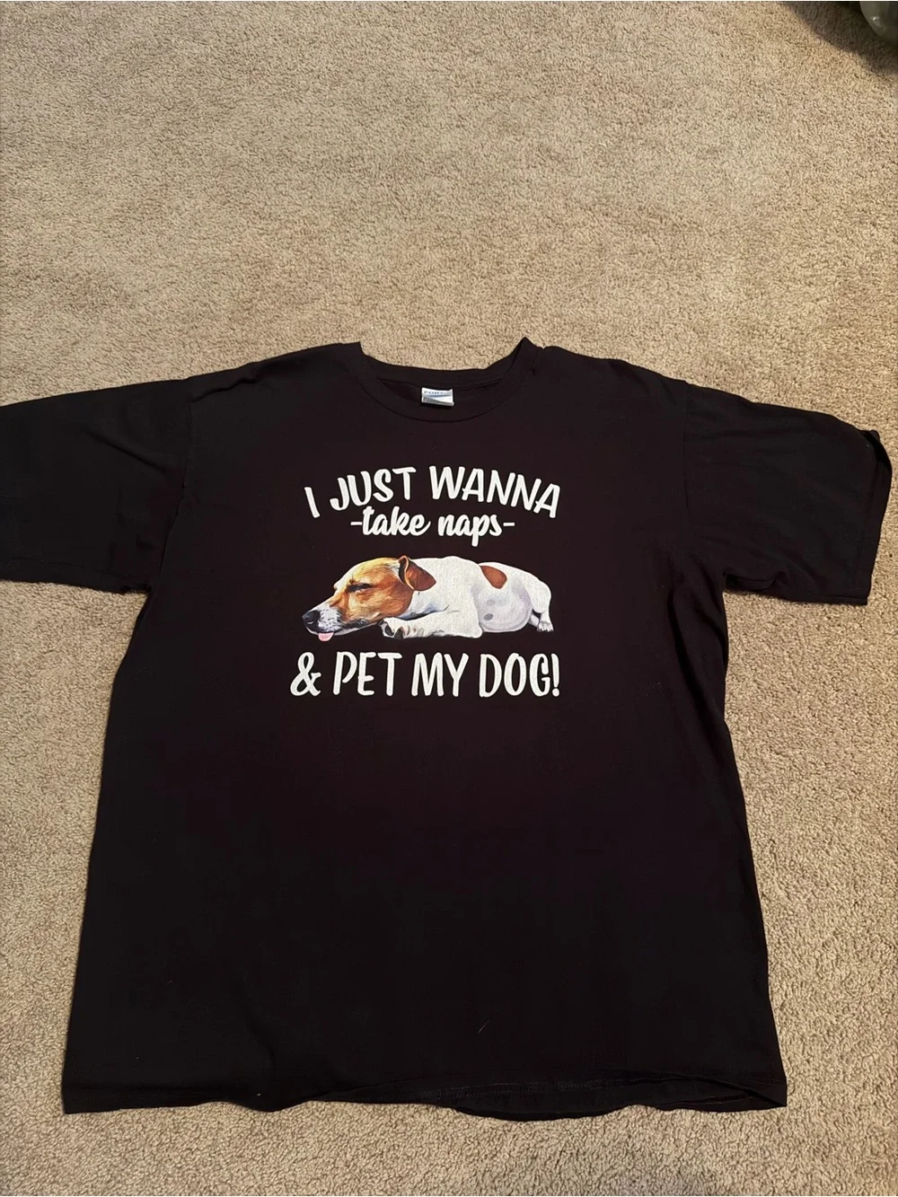 Mens Womens Sleep Take Nap Pet My Jack Russell Terrier Lover T-Shirt